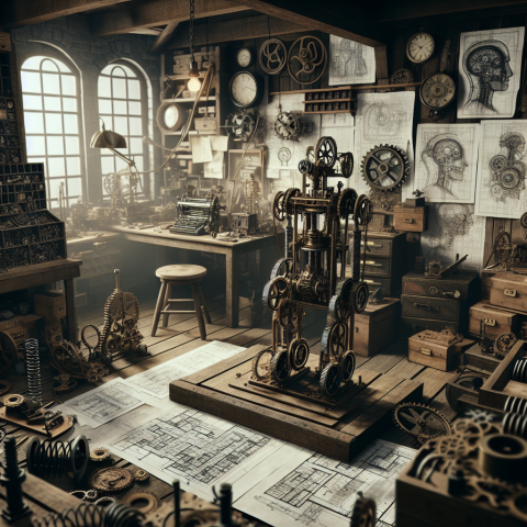 Victorian-era Inventor's Workshop Description